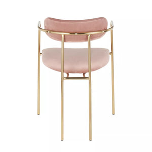 Demi Contemporary (Set of 2) Chairs Pink - LumiSource