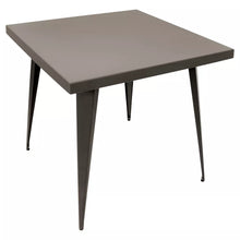 Load image into Gallery viewer, Austin 32&quot; Industrial Dining Table Antique Metal Finish - LumiSource