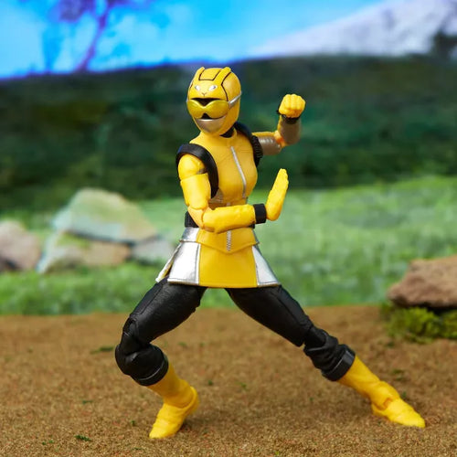 Hasbro Power Rangers Lightning Collection Beast Morphers Yellow Ranger Action Figure