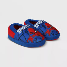 Load image into Gallery viewer, Toddler Marvel Spidey Slippers - Royal Blue S 5/6