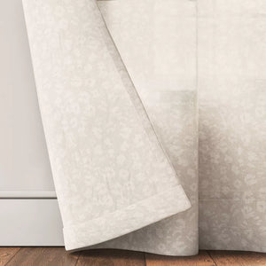63" Printed Farrah Light Filtering Curtain Panels (Set of 2) Cream - Threshold™