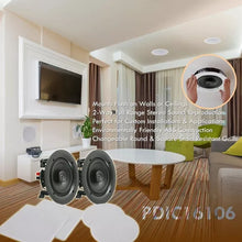 Load image into Gallery viewer, Pyle PDIC1661 10 Inch 300 Watt In Ceiling Wall Speakers (Set Of 2)