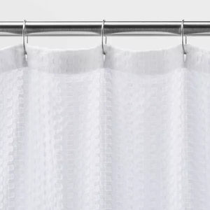 Waffle Shower Curtain - Casaluna™ WHITE