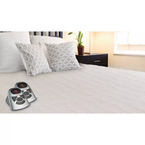 King Microplush Electric Bed Blanket Beige - Biddeford Blankets