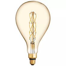 Load image into Gallery viewer, Auction GE 6.5W 40W Equivalent LED Light Bulb Amber Glass Warm Candle Light