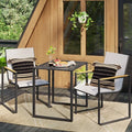 Henning 3pc Patio Bistro Set – Off-White – Project 62™