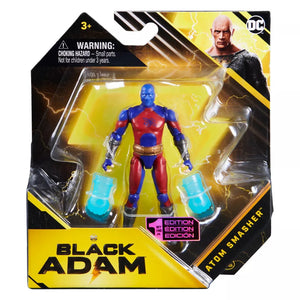 2pc DC Comics Black Adam 1st Edition 4" Action Figure - Black Adam/Atom Smasher
