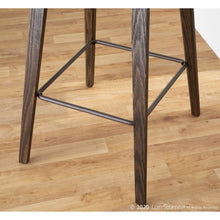 Load image into Gallery viewer, 26&quot; Winston Counter Height Stool Dark Walnut/Brown - LumiSource