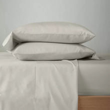 Load image into Gallery viewer, KING 500 Thread Count Washed Supima Sateen Solid Sheet Set - Casaluna™