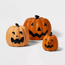 Load image into Gallery viewer, Harvest Triple Stack Pumpkins Halloween Decorative Prop - Hyde &amp; EEK! Boutique™