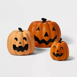 Harvest Triple Stack Pumpkins Halloween Decorative Prop - Hyde & EEK! Boutique™