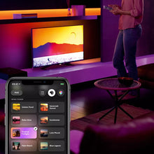 Load image into Gallery viewer, 80&quot; Philips Hue White and Color Ambiance Bluetooth Enabled Lightstrip Base Kit