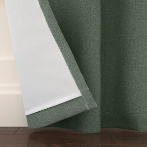 63" Blackout Aruba Curtain Panels (Set of 2) Fern Green - Threshold™
