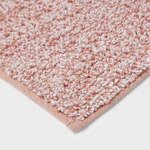 20"x34" Performance Texture Solid Accent Bath Rug - Threshold™