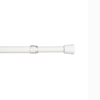 Room Essentials™ Round Spring Tension Rod – White (28-48″)