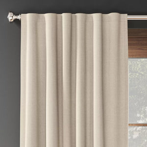 84" Blackout Aruba Curtain Panels (Set of 2) Brown - Threshold™