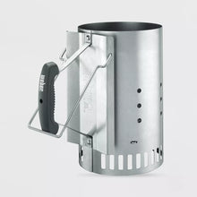 Load image into Gallery viewer, Weber Rapidfire Chimney Starter: Aluminized Steel, Heat-Resistant, No Assembly Required