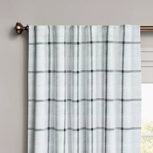 84" Blackout Curtain Panels (Set of 2) Gray - Threshold™