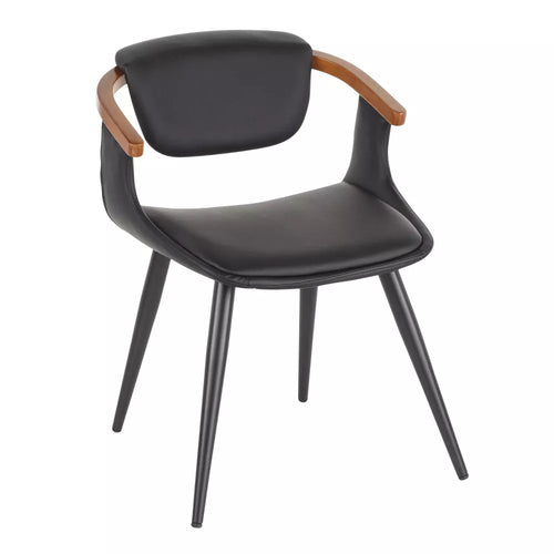 Oracle Mid-Century Modern Chair Black - LumiSource