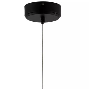 JONATHAN Y Bolha 1-Light Bubble Acrylic/Iron Modern Minimalist Integrated LED Pendant