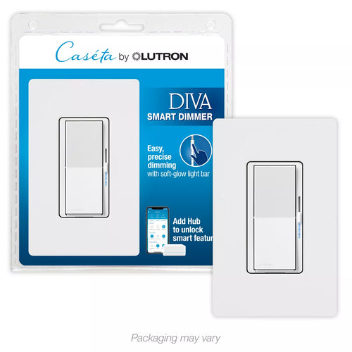 Lutron Diva Smart Dimmer Switch for Caséta Smart Lighting
