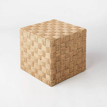Load image into Gallery viewer, Lynwood Checkerboard Woven SINGLE Cube - Threshold™ designed with Studio McGee