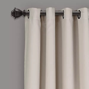 84" Insulated Grommet Top Blackout Curtain Panels (Set of 2) - Lush Décor