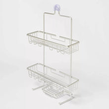 Load image into Gallery viewer, Wide Rustproof Shower Caddy with Lock Top Aluminum - Made By Design™
