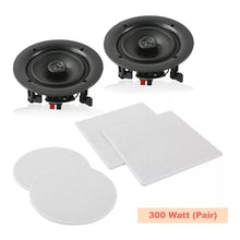 Load image into Gallery viewer, Pyle PDIC1661 10 Inch 300 Watt In Ceiling Wall Speakers (Set Of 2)