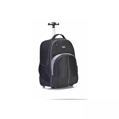 Targus 16” Compact Rolling Backpack, Black