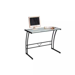 Sigma Contemporary Desk Black/White - LumiSource