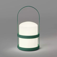 Load image into Gallery viewer, Silo Outdoor Lantern with Handle Teal Green - Project 62™