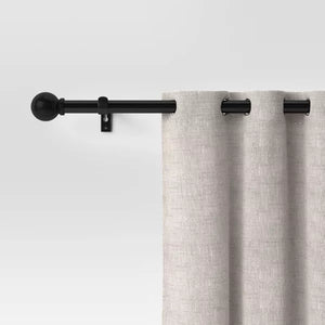 Adjustable 28" - 48" Café Ball Curtain Rod - Room Essentials™