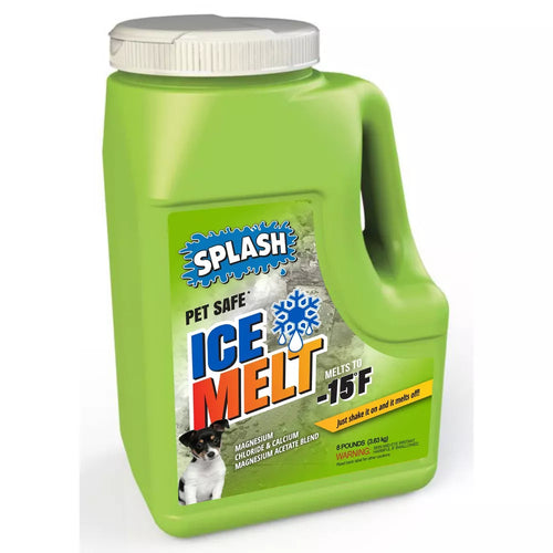 SPLASH 8lbs Pet Safe Ice Melt Jug