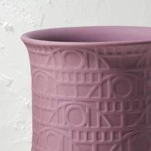 Load image into Gallery viewer, Ceramic Embossed Pattern Planter Matte Purple - Opalhouse™ designed with Jungalow™
