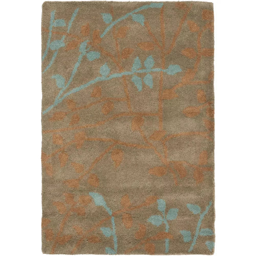2'x3' Soho Hand Tufted Accent Contemporary Rug - Light Brown - Safavieh