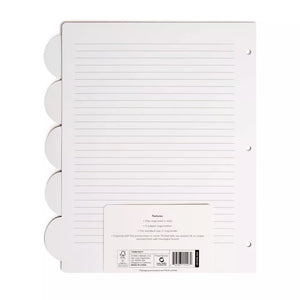U Brands 5ct Tab Dividers - Cottage Core