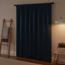 Load image into Gallery viewer, 84&quot; Darrell Thermaweave Blackout Curtain Panels (Set of 2) - Eclipse