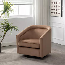 Load image into Gallery viewer, Classic Swivel Barrel Chair - WOVENBYRD
