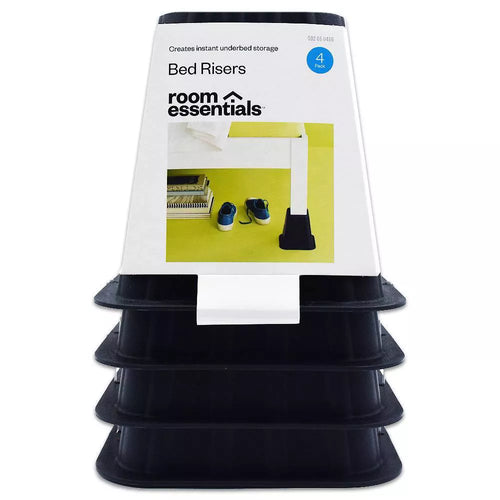 Auction Bed Risers Espresso 4pk - Room Essentials™