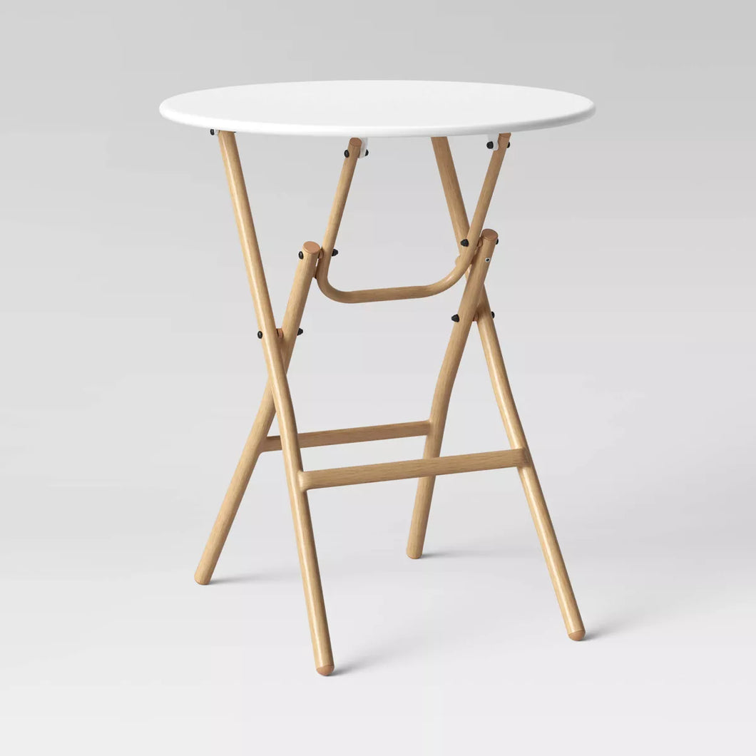 French Café Folding Round Patio Bistro Table - Threshold™