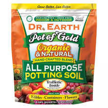 Load image into Gallery viewer, Dr Earth Pot of Gold Potting Soil - 8qt