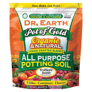 Dr Earth Pot of Gold Potting Soil - 8qt