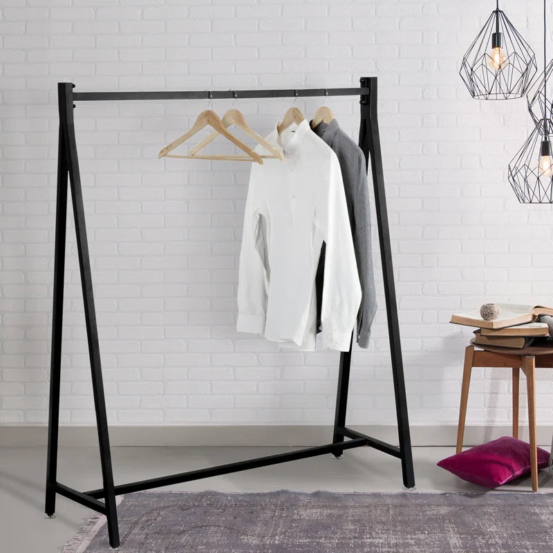 Gearldine 47.2'' Metal Clothing Rack
