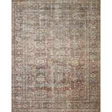 Load image into Gallery viewer, 3'9" x 5'6" Georgie Oriental Bordeaux/Antique Area Rug