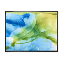 Load image into Gallery viewer, Green Blue Splashes Inks &quot; Green Blue Splashes Inks &quot;