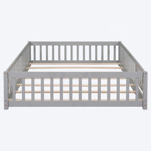 Gunamaya Solid Wood Bed Queen Size