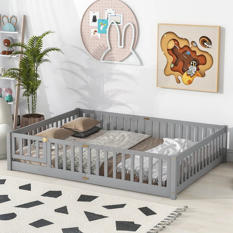 Gunamaya Solid Wood Bed Queen Size