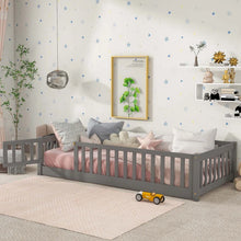 Load image into Gallery viewer, Gunamaya Solid Wood Bed Queen Size