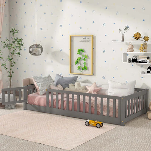 Gunamaya Solid Wood Bed Queen Size
